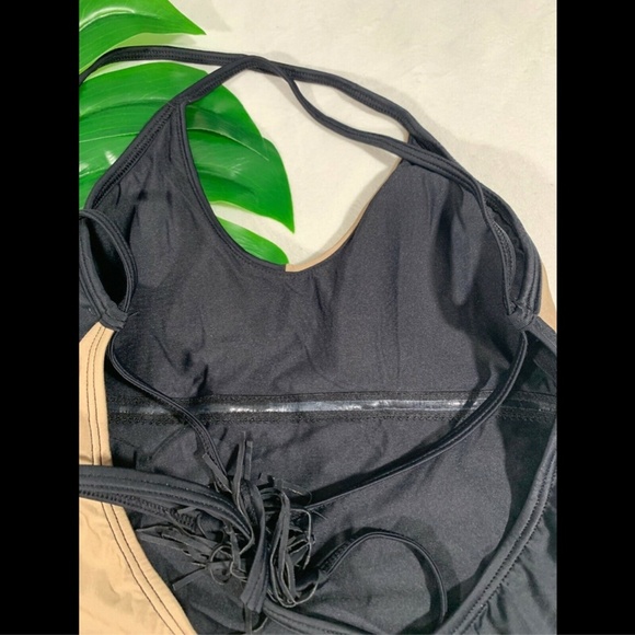 NEW‎ $134 PILYQ Farrah One-Piece Swimsuit in Cadillac Black [SZ Medium ] - Picture 6 of 8